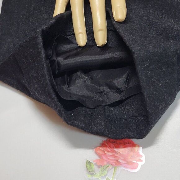 Harris/Wallace, Not Worn, Black Lined Women's 100% Wool Dress Pants, Size 12 - Picture 9 of 9